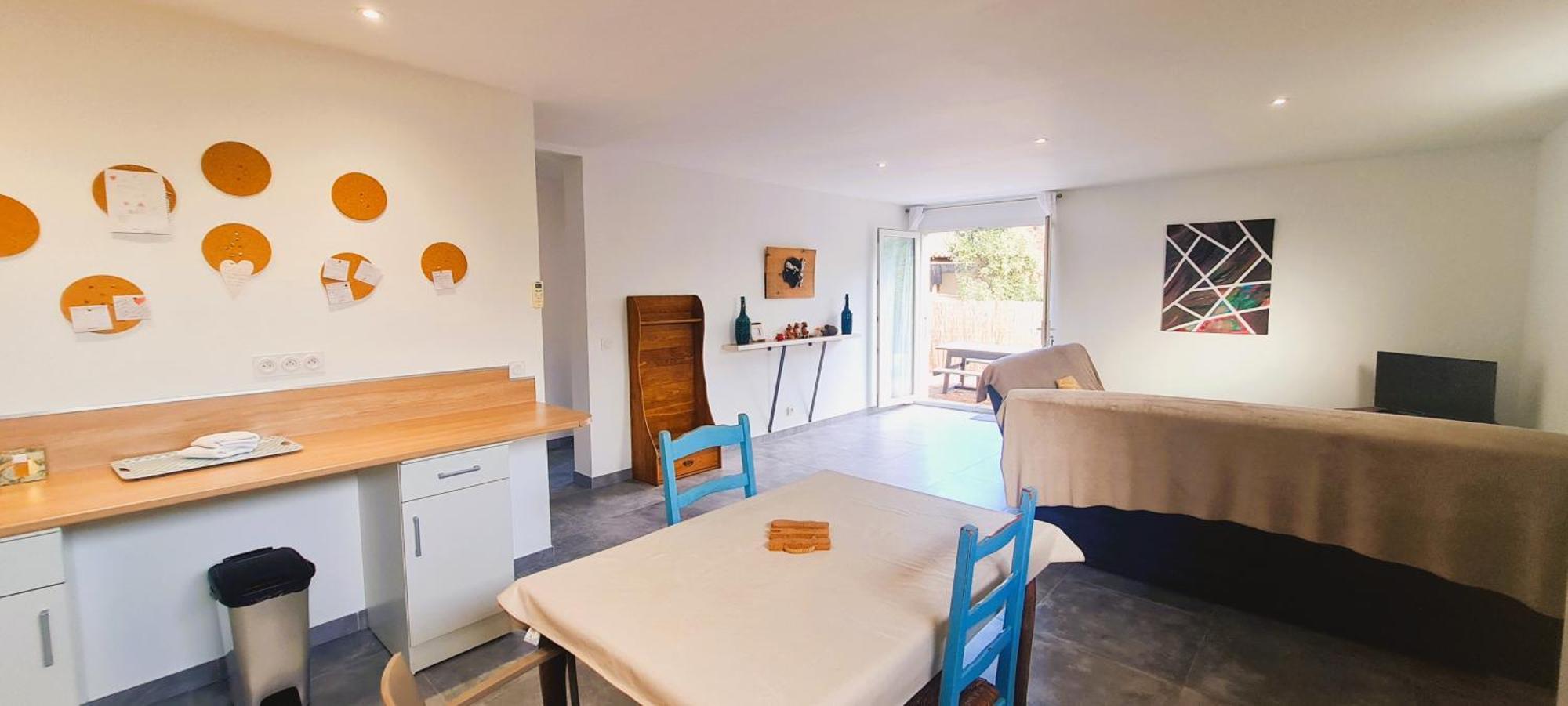 Appt RDC 90 m2 NEUF climatisé rivière et plage Sainte-Lucie de Porto-Vecchio Exterior foto