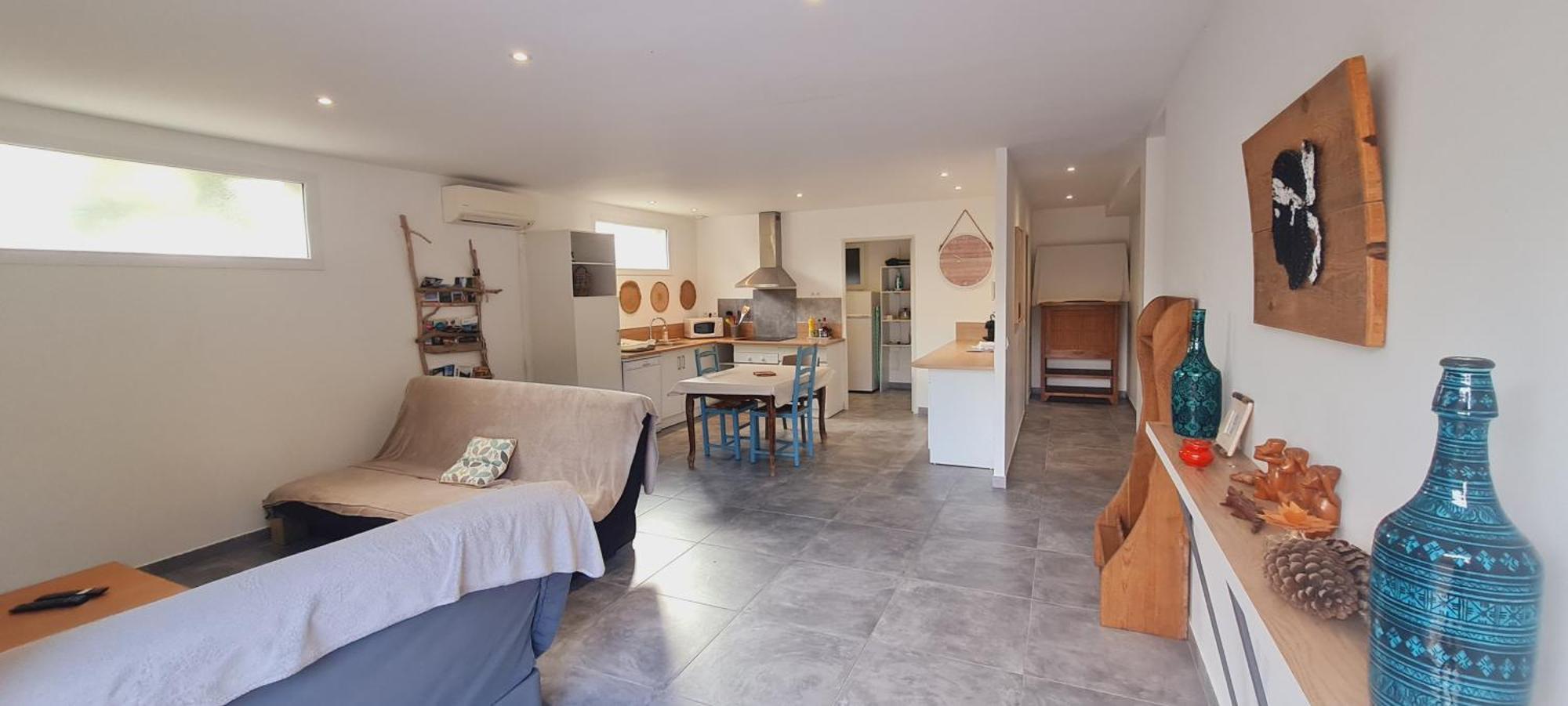 Appt RDC 90 m2 NEUF climatisé rivière et plage Sainte-Lucie de Porto-Vecchio Exterior foto